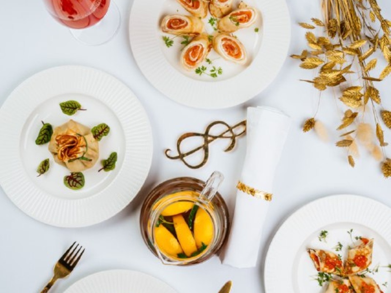 Масленичное меню в ресторане 